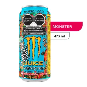 Bebida Energizante Monster Mango Loco x 473 ml