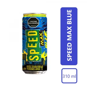 Bebida Energizante Speed Blue Max Lata x 310 ml
