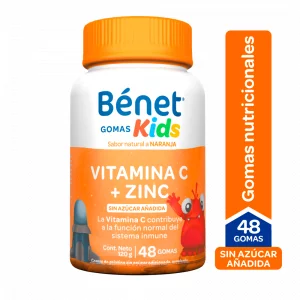 Benet Kids Vitamina C gomas Sin Azucar x 120g