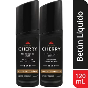 Betún Líquido Cherry Negro 60 ml X2