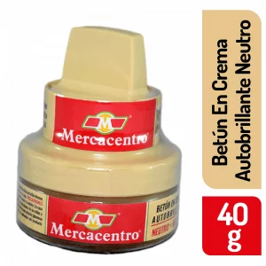 Betún Mercacentro Crema Neutro 40 g