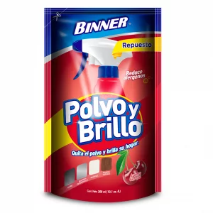 Binner Polvo Y Brillo Cereza Doypack 300 ml