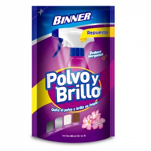 Binner Polvo Y Brillo Flores De Primavera Doypack 300 ml