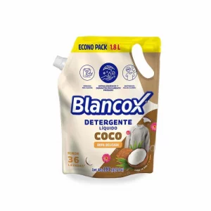 Blancox Detergente Liquido Coco Ropa Delicada x 1800 ml