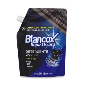 Blancox Detergente Líquido Ropa Oscura Doypack 900 ml