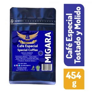 Café Especial Migara Variedad Castillo Tostado Y Molido x 454g