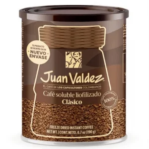 Cafe Juan Valdez Liofilizado Clasico Generico x 190 g