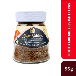 Cafe Juan Valdez Liofilizado Mujeres Cafeteras x 95 g