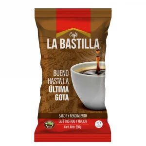 Cafe La Bastilla Tostado Y Molido x 390 g