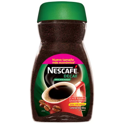 Café Nescafé Descafeinado Frasco 100 g