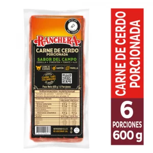 Carne De Cerdo Ranchera Porcionada Sabor Campo 600 g