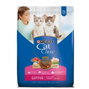 Cat Chow Gatitos Leche Carne Pescado 500 g