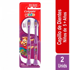Cepillo Dental Colgate Kids Tandy Extra Suave x 2