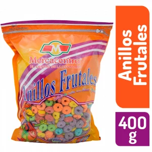 Cereal Mercacentro Anillos Frutales 400 g