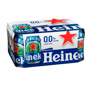 Cerveza Heineken 0.0 Six Pack x 250 ml
