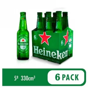 Cerveza Heineken Botella SixPack 330 ml