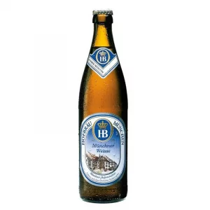Cerveza Hofrau Munchen Hefe Weisse Botella x 500 ml