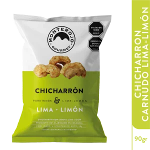 Chicharrón Monte Rojo Carnudo Lima Limon x 90 g