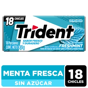 Chiclets Trident Evolution Freshmint 18 und
