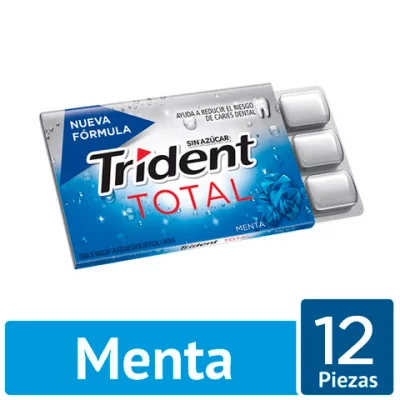 Chiclets Trident Total Menta 12 und