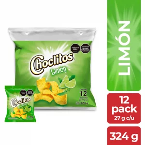Choclitos Limón x 12 und  27 g