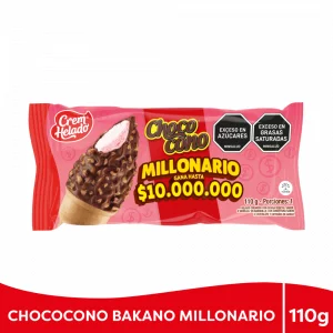 Chococono Crem Helado Bakano Millonario x 110 g