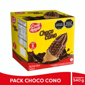 Chococono Crem Helado x 6 und x 540 g