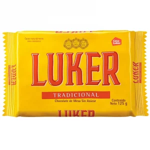 Chocolate Luker Amargo Sin Azúcar 125 g