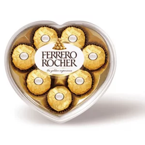Chocolatina Ferrero Rocher X8 Corazon 100 g