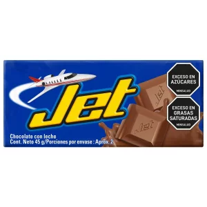 Chocolatina Jet Leche 45 g
