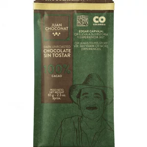 Chocolatina Juan Choconat 100% Sin Tostar 65 g