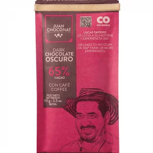 Chocolatina Juan Cochonat Con Café 65 g