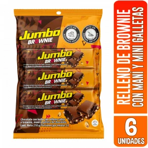 Chocolatina Jumbo Brownie 6 x 35 g