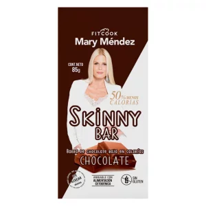 Chocolatina Skinny Bar Mary Mendez Baja En Calorias x 80 g