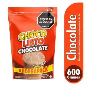 Chocolisto Choco x 600 g Bolsa