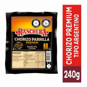 Chorizo Ranchera Parrilla Premiun x 240 g