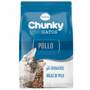 Chunky Gatos Pollo 1500 g