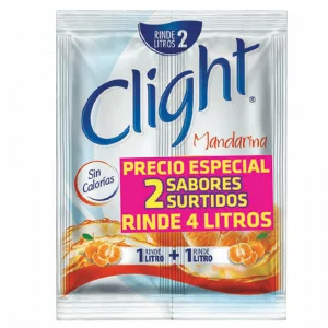 Clight Sin Calorías Sabores Surtidos x2 - 14 g