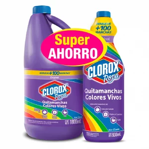 Clorox Ropa Color 1800 ml+ 930 ml Precio Especial