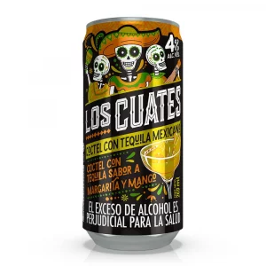Coctel Los Cuates Con Tequila Mango x 269 ml