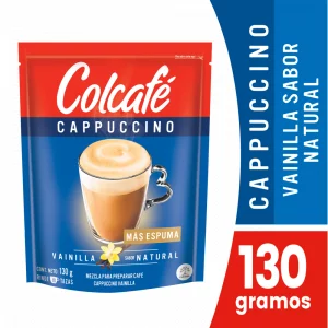 Colcafe Cappuccino Vainilla 130 g Doypack