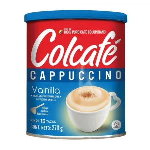 Colcafe Cappuccino Vainilla x 270 g