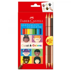 Colores Triangular Faber Castell Caras x 12 Und+3 Und