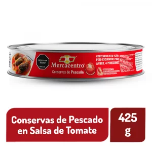 Conserva De Pescado Mercacentro Salsa Tomate 425 g
