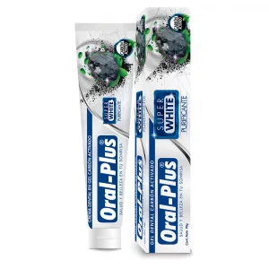 Crema Dental Oral Plus 90 g Carbon Activo