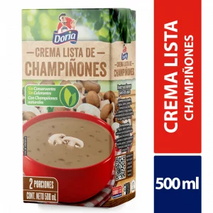Crema Lista Doria Champiñones x 500 ml