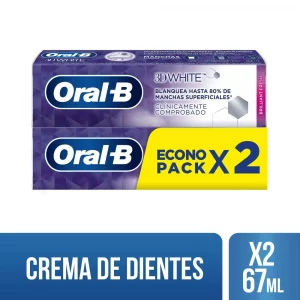 Crema Oral B 3D White 2 x 90 g