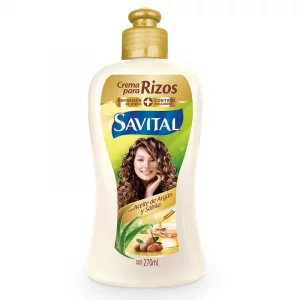 Crema Para Peinar Savital Aceite De Argán 270 ml