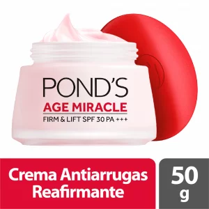 Crema Ponds Age Miracle Reafirmante Antiarrugas 50 g