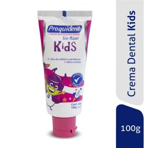 Crema Proquident Kids Fucsia x 75 ml Sin Fluor